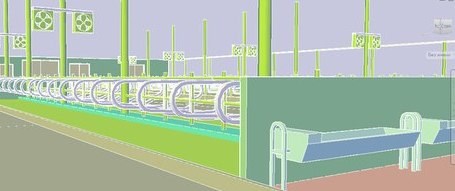 Дома, промышленные здания: Молочная ферма